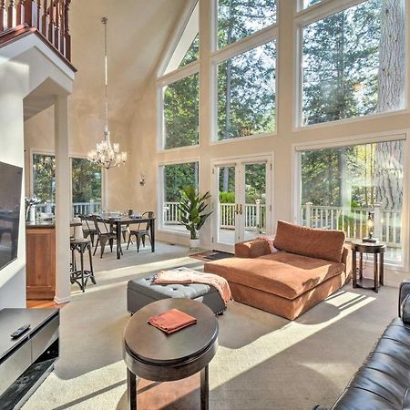 Fox Paws Luxury Cabin - Hot Tub, Fire Pit & Pines! Hansville المظهر الخارجي الصورة