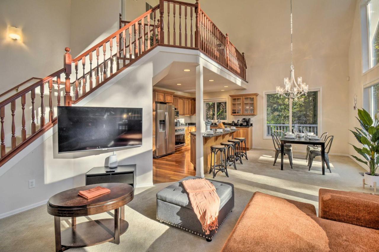 Fox Paws Luxury Cabin - Hot Tub, Fire Pit & Pines! Hansville المظهر الخارجي الصورة