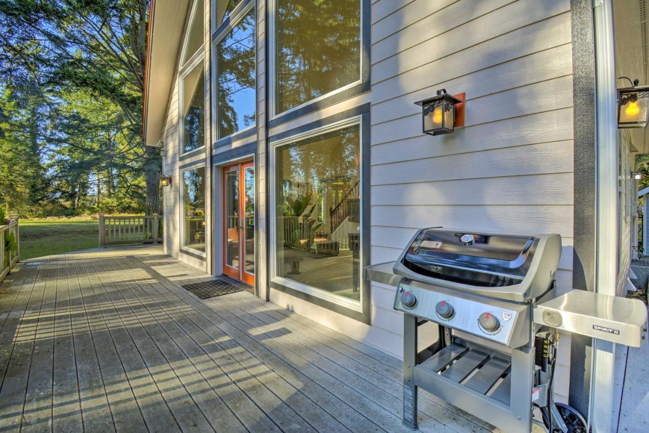 Fox Paws Luxury Cabin - Hot Tub, Fire Pit & Pines! Hansville المظهر الخارجي الصورة