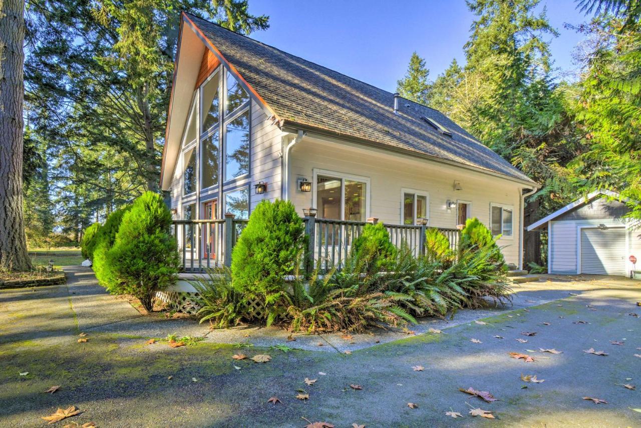 Fox Paws Luxury Cabin - Hot Tub, Fire Pit & Pines! Hansville المظهر الخارجي الصورة