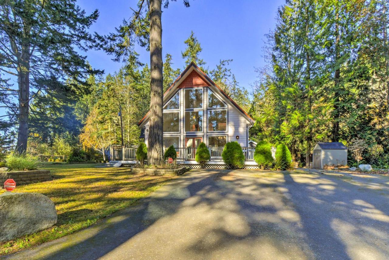 Fox Paws Luxury Cabin - Hot Tub, Fire Pit & Pines! Hansville المظهر الخارجي الصورة